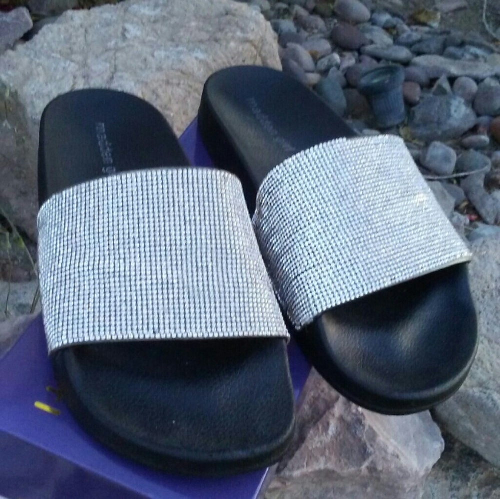 Madden Girl 'Fancy' Slides sz7